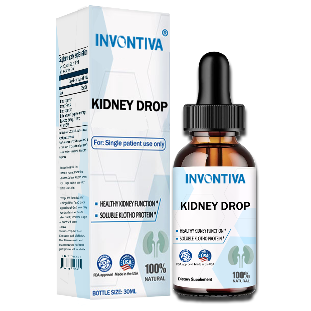 🏆🌟🥬Invontiva  Kidney  DROP【Healthy 🥬, Pain-free 🌟, Non-recurrent 🏆】