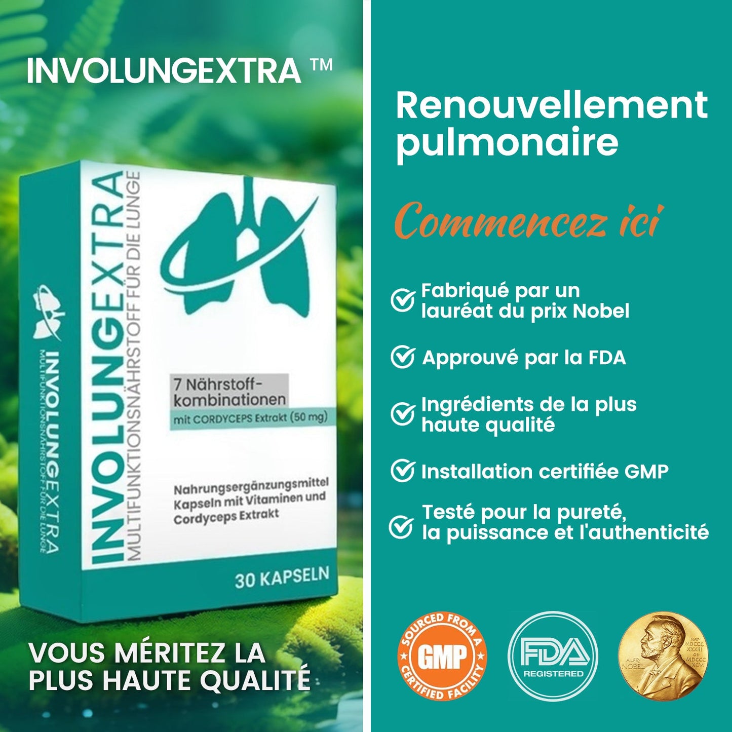 💝 InvolungExtra™ Soutien pulmonaire 💝