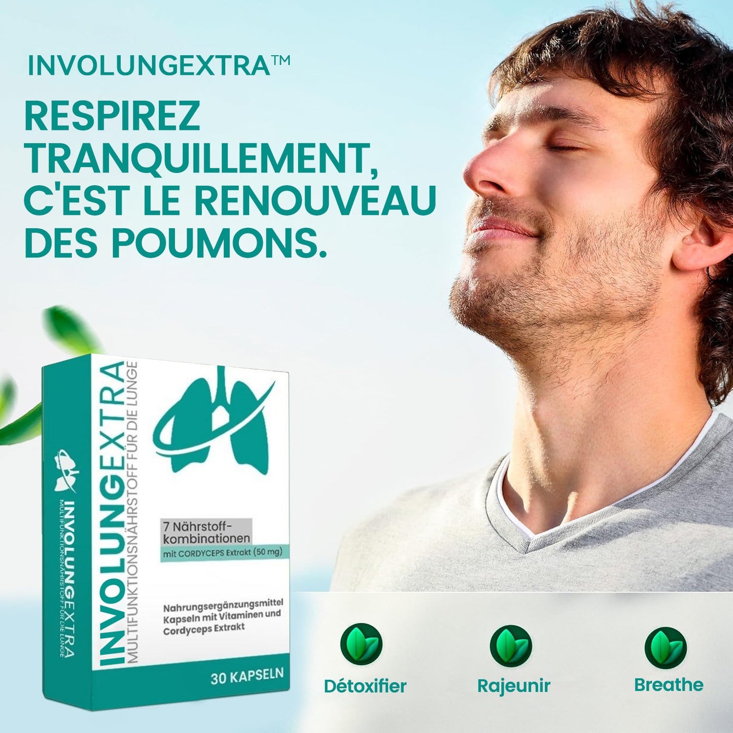 💝 InvolungExtra™ Soutien pulmonaire 💝