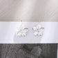 AZURE LEAF Sunflower Diamond Gardenia Earrings